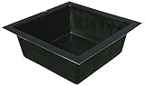 GFK Teichbecken quadratisch 100/100 cm 200 ltr. Quadratbecken Springbrunnenbecken Becken