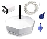 Pondlife Teich Eisfreihalter Set 3 inkl. regelbarer Luftpumpe und Zubehör, für einen eisfreien Garte