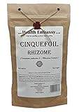 Health Embassy Sumpf-Blutauge Rhizome Tee (Comarum Palustre) / Cinquefoil Rhizome Tea (50g)