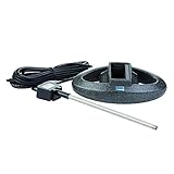 OASE 51230 IceFree Thermo 200 W - Eisfreihalter | Schwimmkörper im Winter | Garten-, Schwimm-, Fisch-, Koiteich | bis -20° C, schwarz