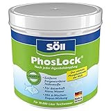 Söll 80517 PhosLock 500 g - Phosphatbinder, senkt Phosphatgehalt, zur Algenkontrolle, Teichpflege zur Algenvorbeugung im Teich Pflanzenteich Fischteich Koiteich